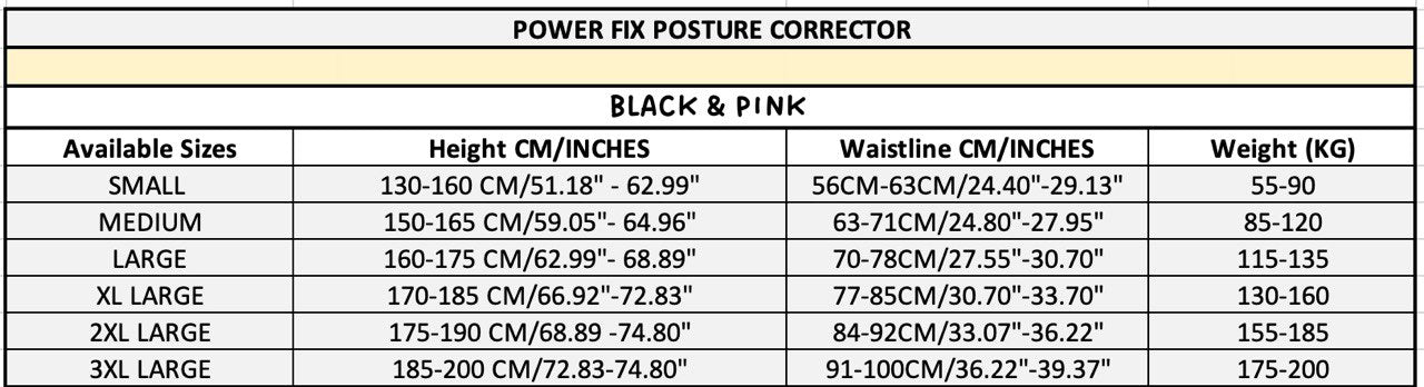 SALE Up to 40% OFF Power Fix Posture Corrector